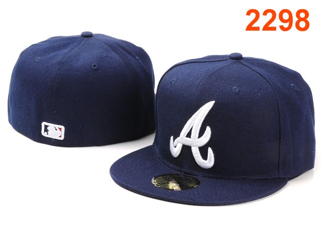 Atlanta Braves MLB Fitted Hat PT17